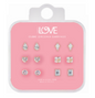 Ladies Assorted Stud Earring 6-Pack - DDCET-403