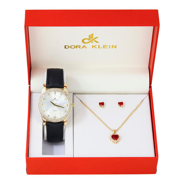 Ladies -Leather-Watch-and-Matching-Heart-Earring-and-Necklace-Set-LPER