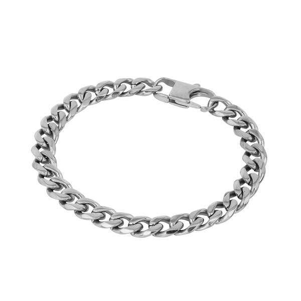 9.5mm Solid Cuban Bracelet - CSBR-302