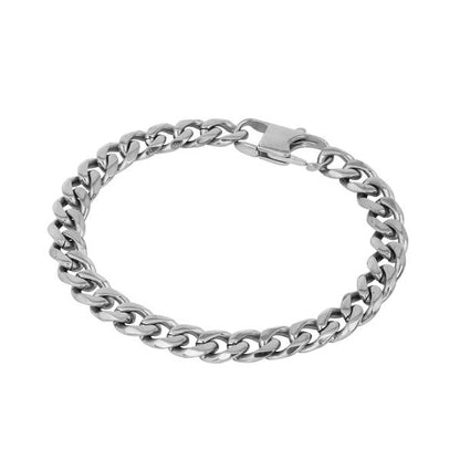 9.5mm Solid Cuban Bracelet - CSBR-302