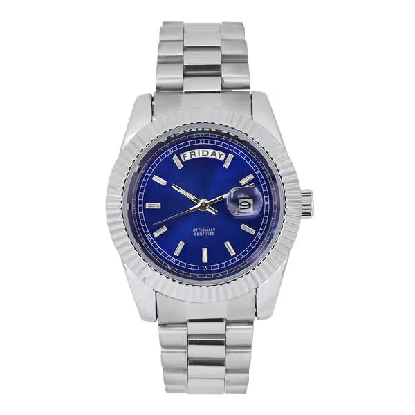 Stainless Steel 39MM Classic Quartz MB Watch - 8813E MB