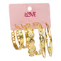 Ladies 3-Pack Hoop Earrings Set - LME-001