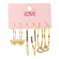 Ladies 3-Pack Hoop Earrings Set - LME-011