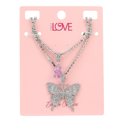 Ladies 2on Necklace Set - LNS-001