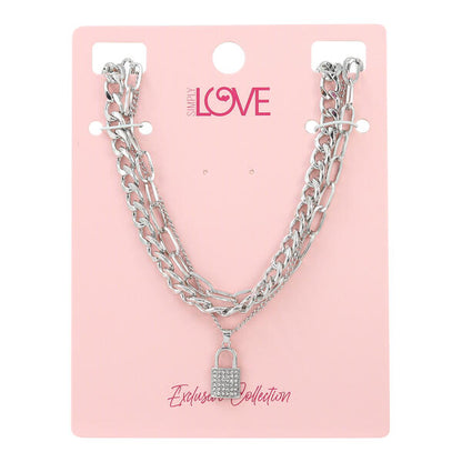 Ladies 3on Necklace Set - LNS-002