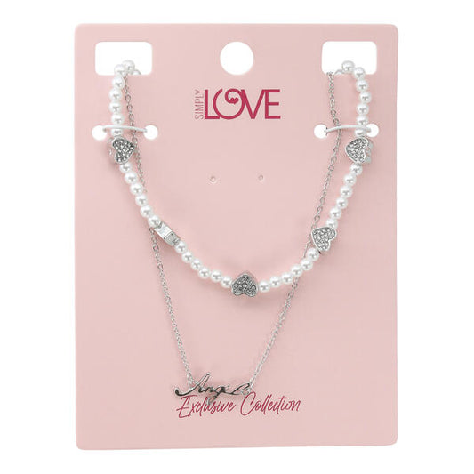 Ladies 2on Necklace Set - LNS-006