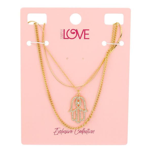 Ladies 3on Necklace Set - LNS-011