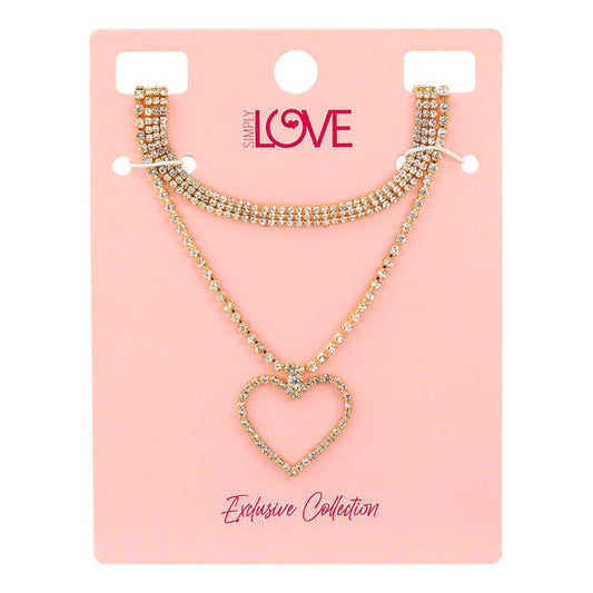 Ladies 2on Necklace Set - LNS-012