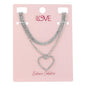 Ladies 2on Necklace Set - LNS-012