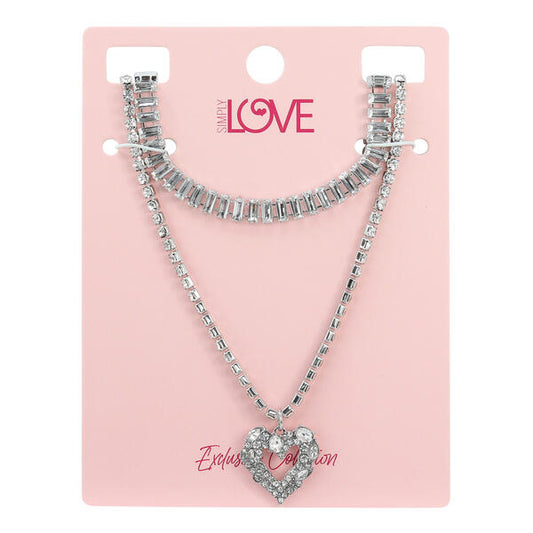 Ladies 2on Necklace Set - LNS-014