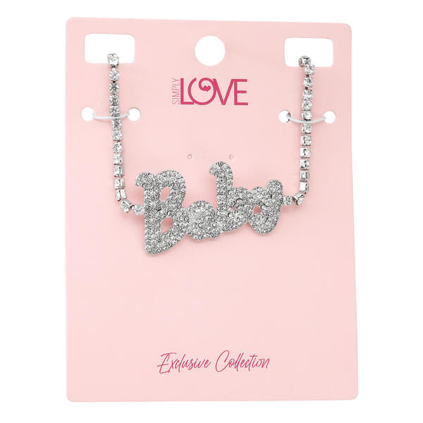 Ladies Baby Tennis Necklace - LNS-015