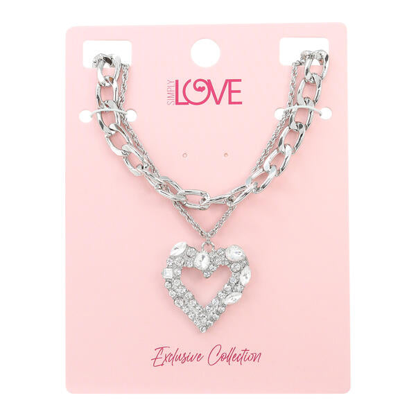 Ladies 2on Necklace Set - LNS-017