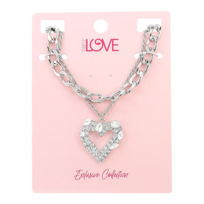 Ladies 2on Necklace Set - LNS-017