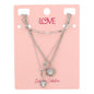 Ladies 4on Necklace Set - LNS-018