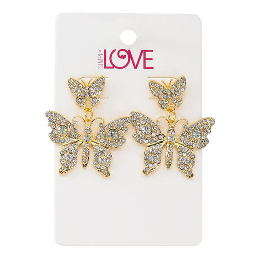 Ladies Butterfly Earrings - LSE-004