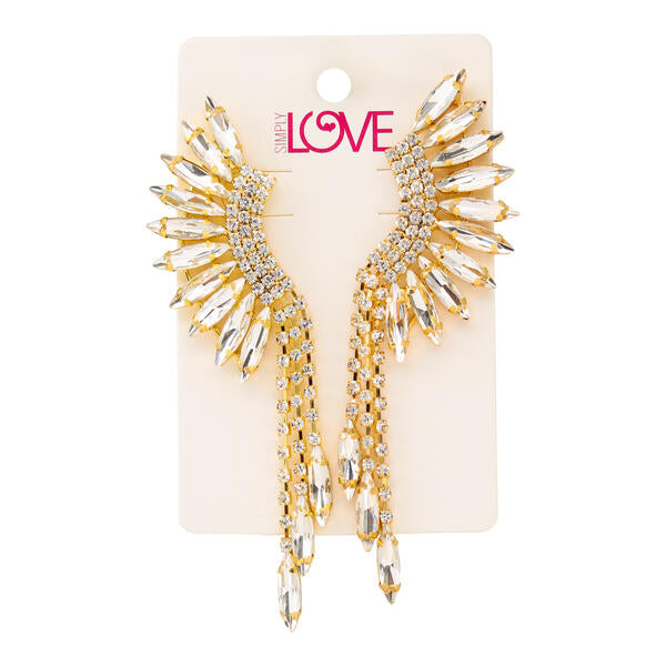 Wing Statement Earrings - LSE-008