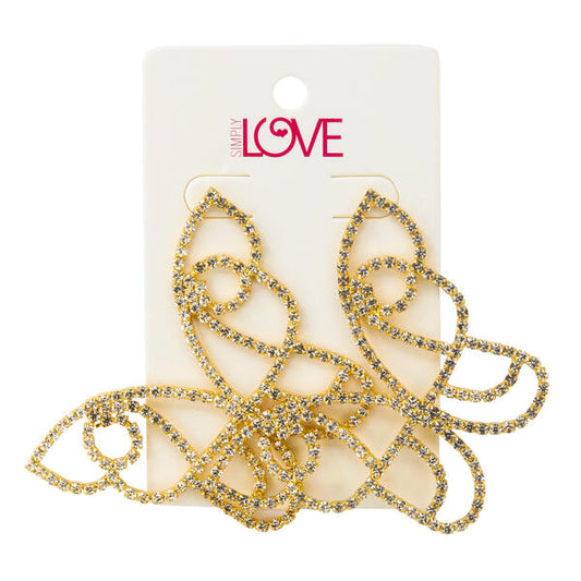 Ladies Butterfly Earrings - LSE-012