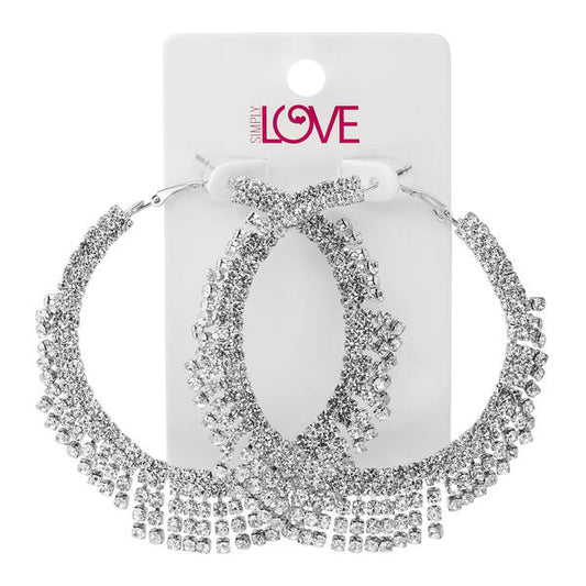 Ladies Hoop Earrings - LSE-017