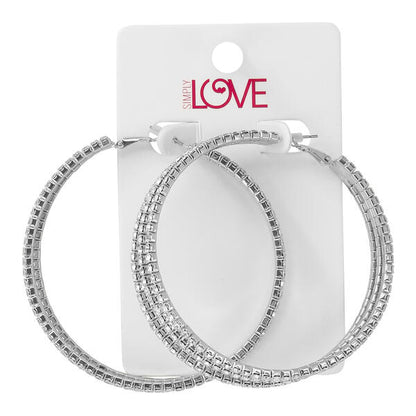 Ladies Hoop Earrings - LSE-020