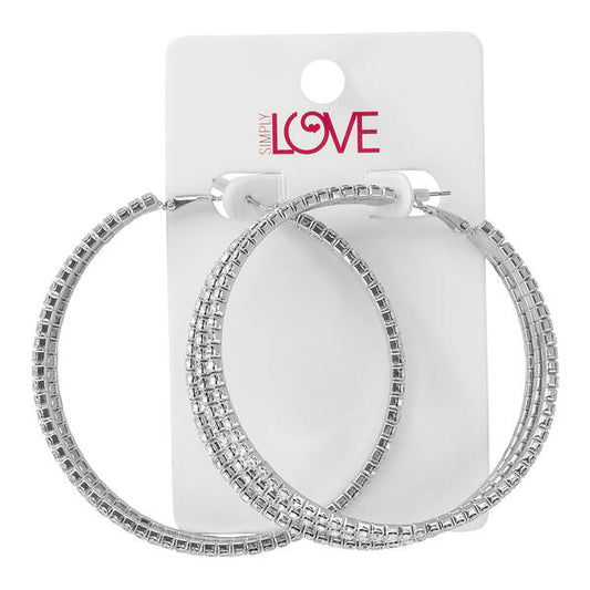 Ladies Hoop Earrings - LSE-020