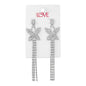 Ladies Butterfly Tassle Earrings - LSE-022