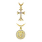 2on Mini Pendant with 3mm Rope Chain - CRDH2-104G