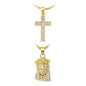 2on Mini Pendant with 3mm Rope Chain - CRDH2-102G
