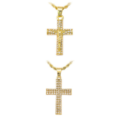 2on Mini Pendant with 3mm Rope Chain - CRDH2-101G