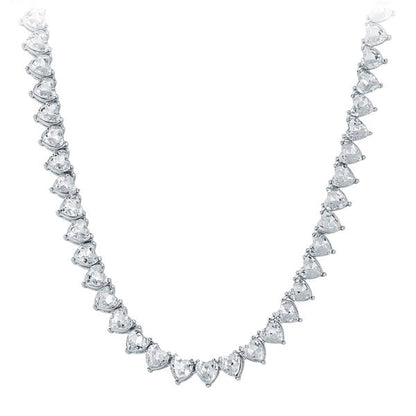 6mm Heart Tennis Chain - IOCH-244