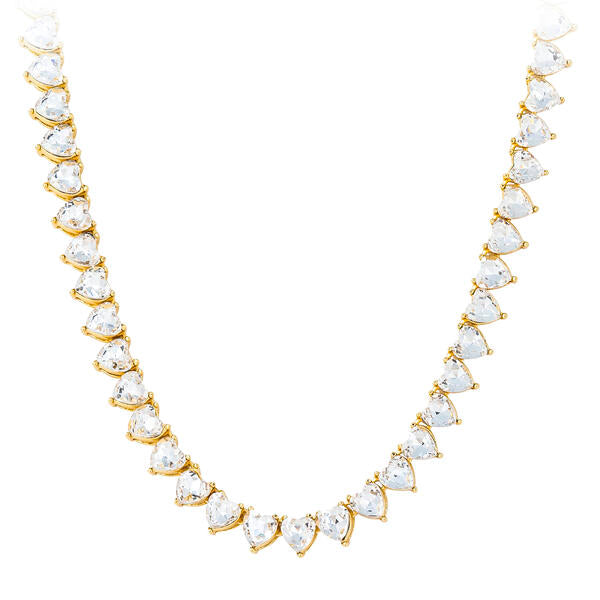 6mm Heart Tennis Chain - IOCH-244