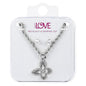 Ladies Butterfly Necklace with Earrings Set - DDS-LMP-BFLY-001