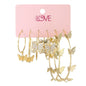 Ladies 3-Pack Hoop Earrings Set - LME-010