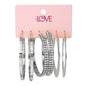 Ladies 3-Pack Hoop Earrings Set - LME-007