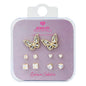 Ladies Butterfly Earring and Studs 5-Pack - DD-6STD-103