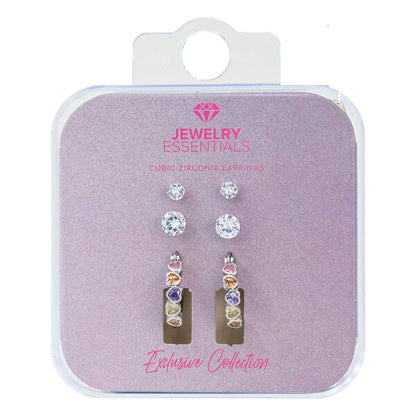 Ladies Heart Hoop Earring Starter Pack - DD-3HE-101