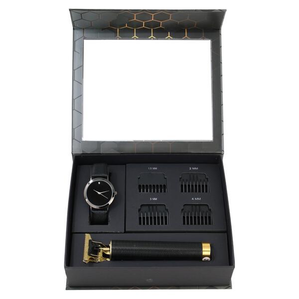 Men's Watch and Trimmer Set - MBT-4904