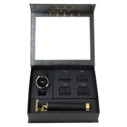 Men's Watch and Trimmer Set - MBT-4904
