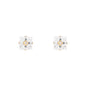 9mm Square Stud Sterling Silver Earring - INV 966 SV