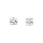 10mm Square Stud Sterling Silver Earring - CESQ 00 SV