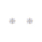 7mm Square Stud Sterling Silver Earring - INV 977 SV