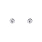 8mm Round Stud Sterling Silver Earring - CE 008 SV