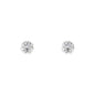 6mm Round Stud Sterling Silver Earring - CE 006 SV