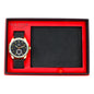 Men's Classic Leather Band Watch and Wallet Gift Set - WWS-9250