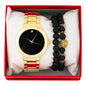 Metal Band Watches w/2 Bracelets Gift-Set - W2BR-006