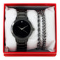 Metal Band Watches w/2 Bracelets Gift-Set - W2BR-001