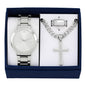 Metal Band Watches w/Necklace and Ring Gift-Set - WRP-001