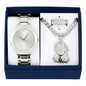 Metal Band Watches w/Necklace and Ring Gift-Set - WRP-002