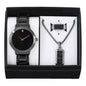 Metal Band Watches w/Necklace and Ring Gift-Set - W1K3-004