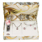 Ladies Metal Band Watch and Jewelry Set - LMS-8229