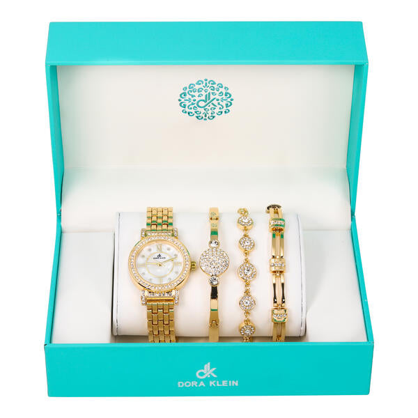 Ladies Watch and 3on Bracelet Set - L4W-102